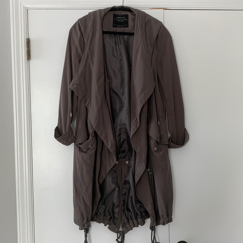 All Saints cape jacket
